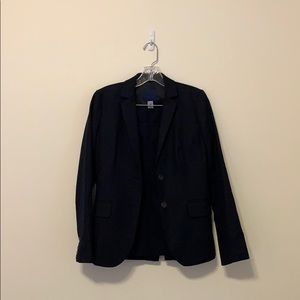 J Crew Size 0-2 Navy Skirt Suit